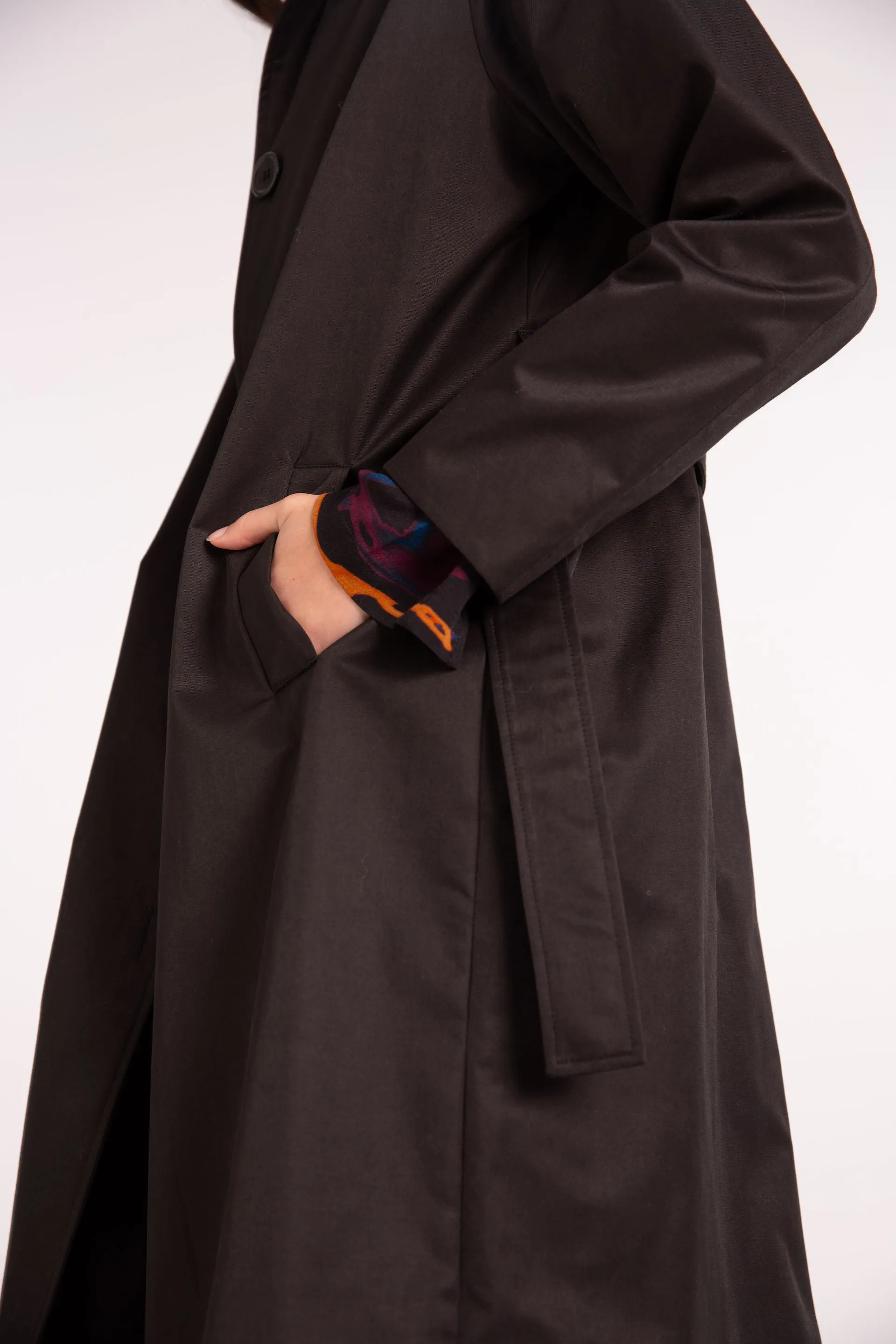 Nyne Ottie Trench - Black