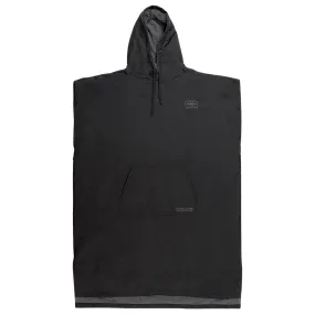 Ocean and Earth Perfect Storm Hooded Poncho - Black