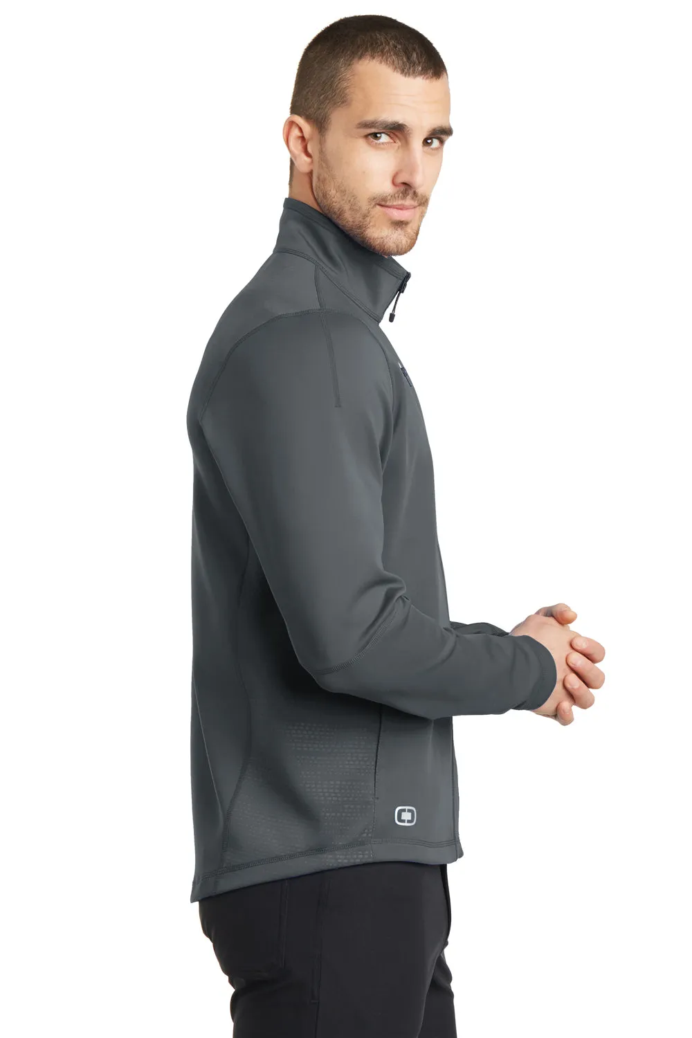 Ogio Mens Endurance Fulcrum Full Zip Jacket - Gear Grey