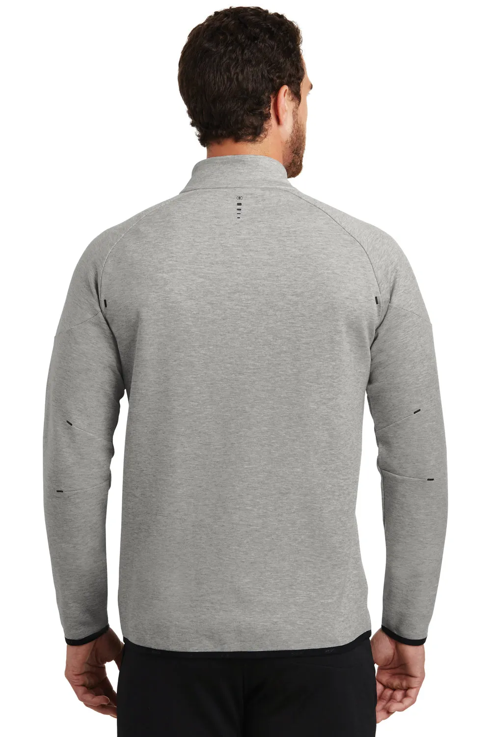 Ogio Mens Endurance Origin Moisture Wicking Full Zip Jacket - Aluminum Grey - Closeout