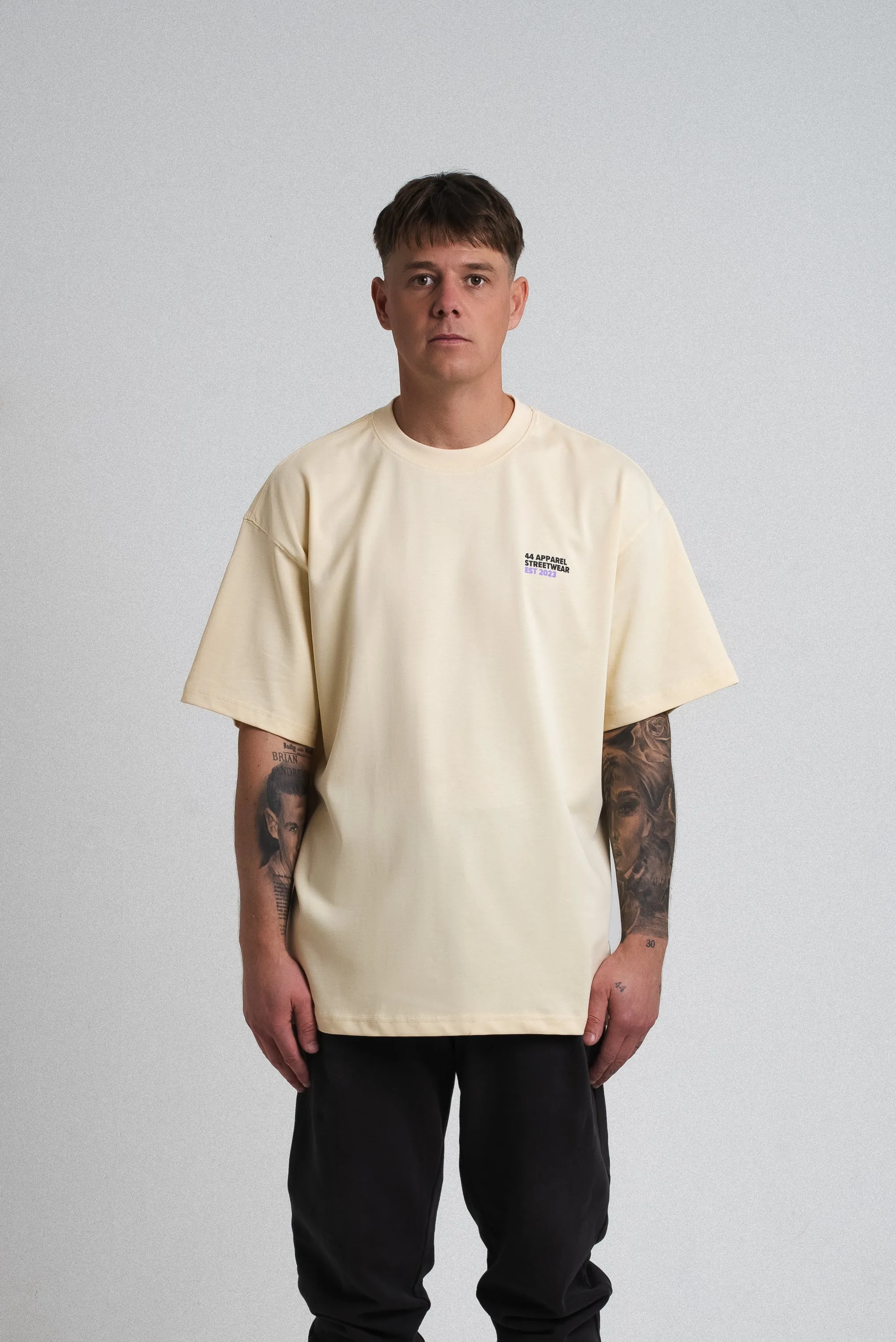 OVERSIZED T-SHIRT - VANILLA