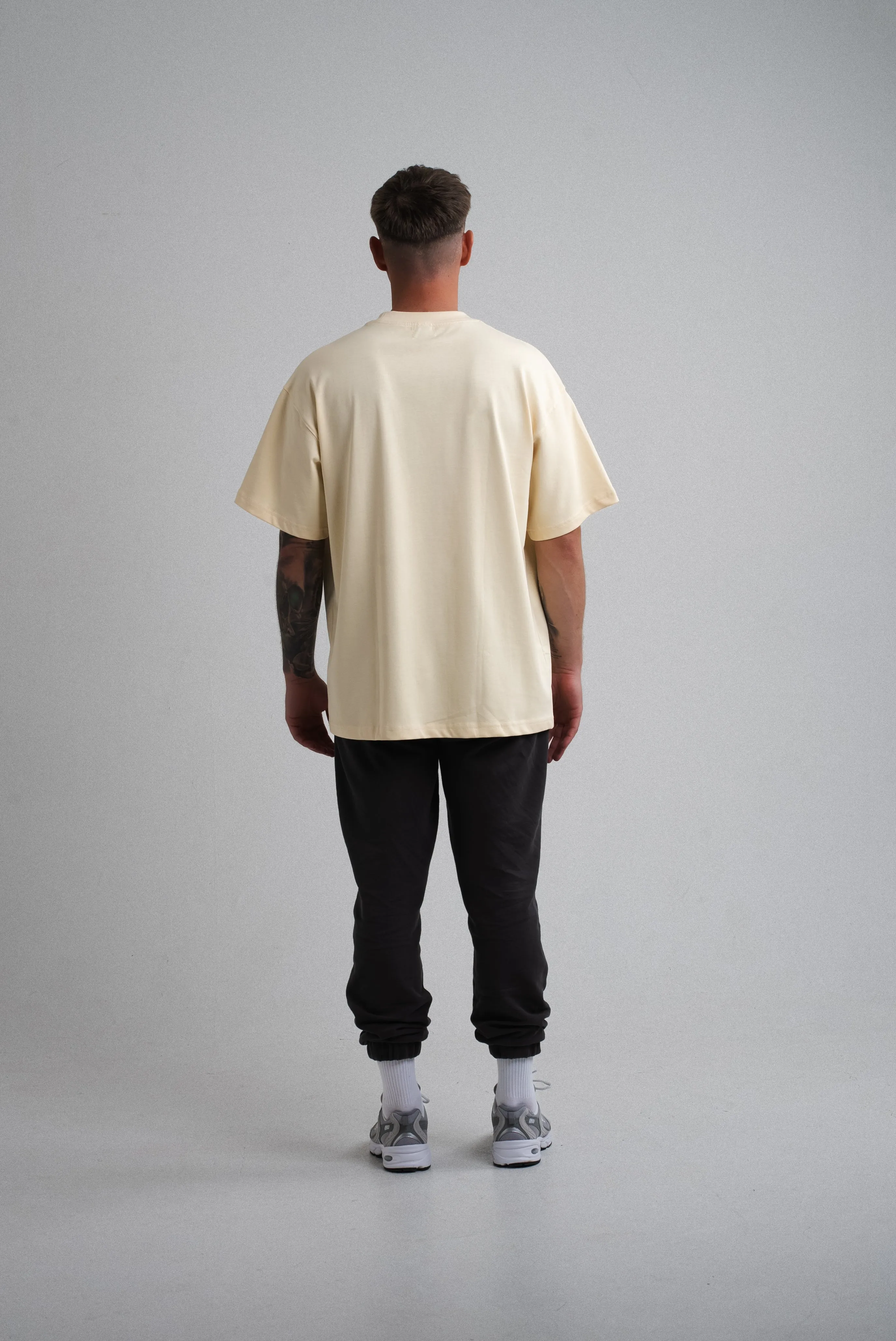 OVERSIZED T-SHIRT - VANILLA