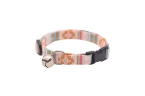 Pink Southwest Tribal Cat Collar