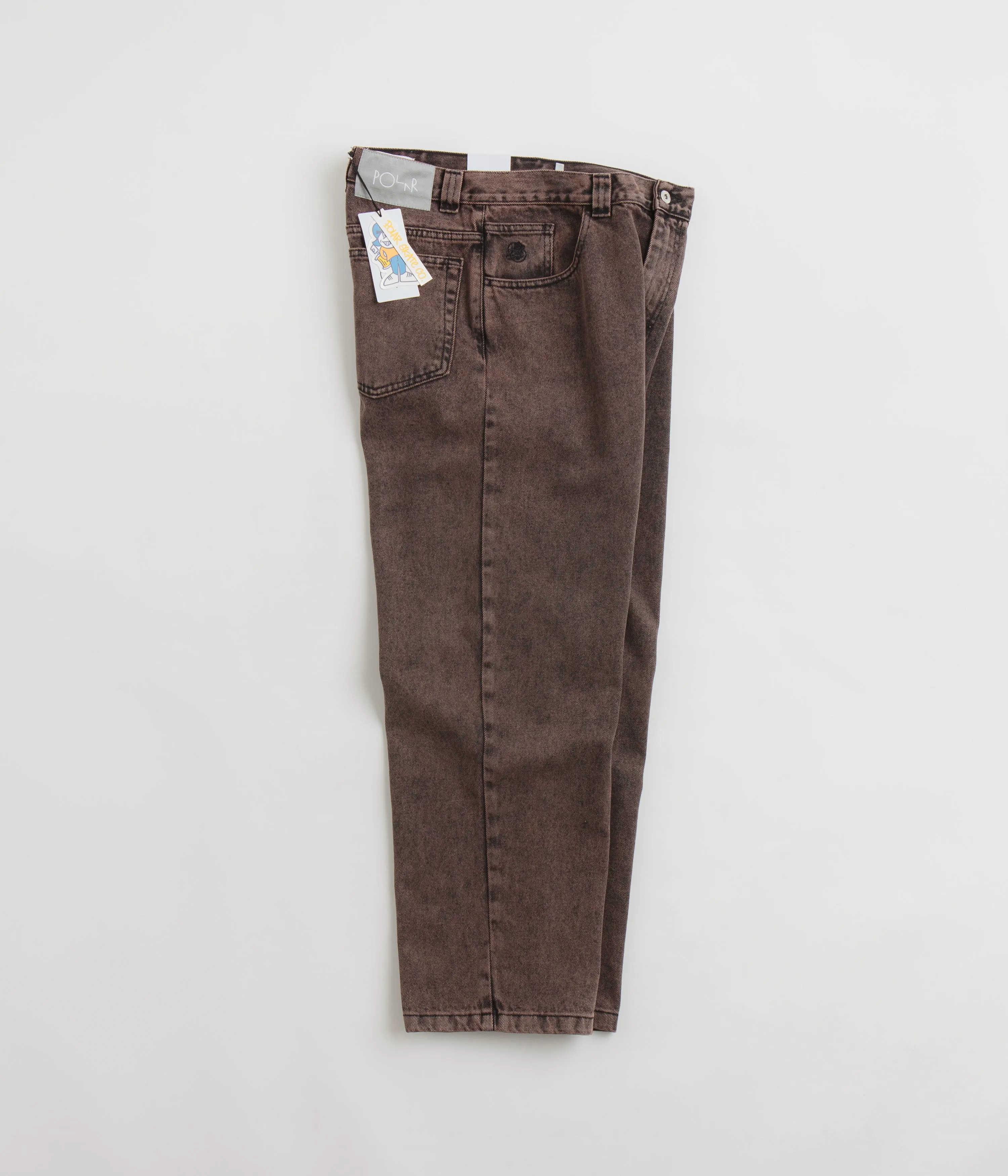 Polar 93 Denim Jeans - Mud Brown