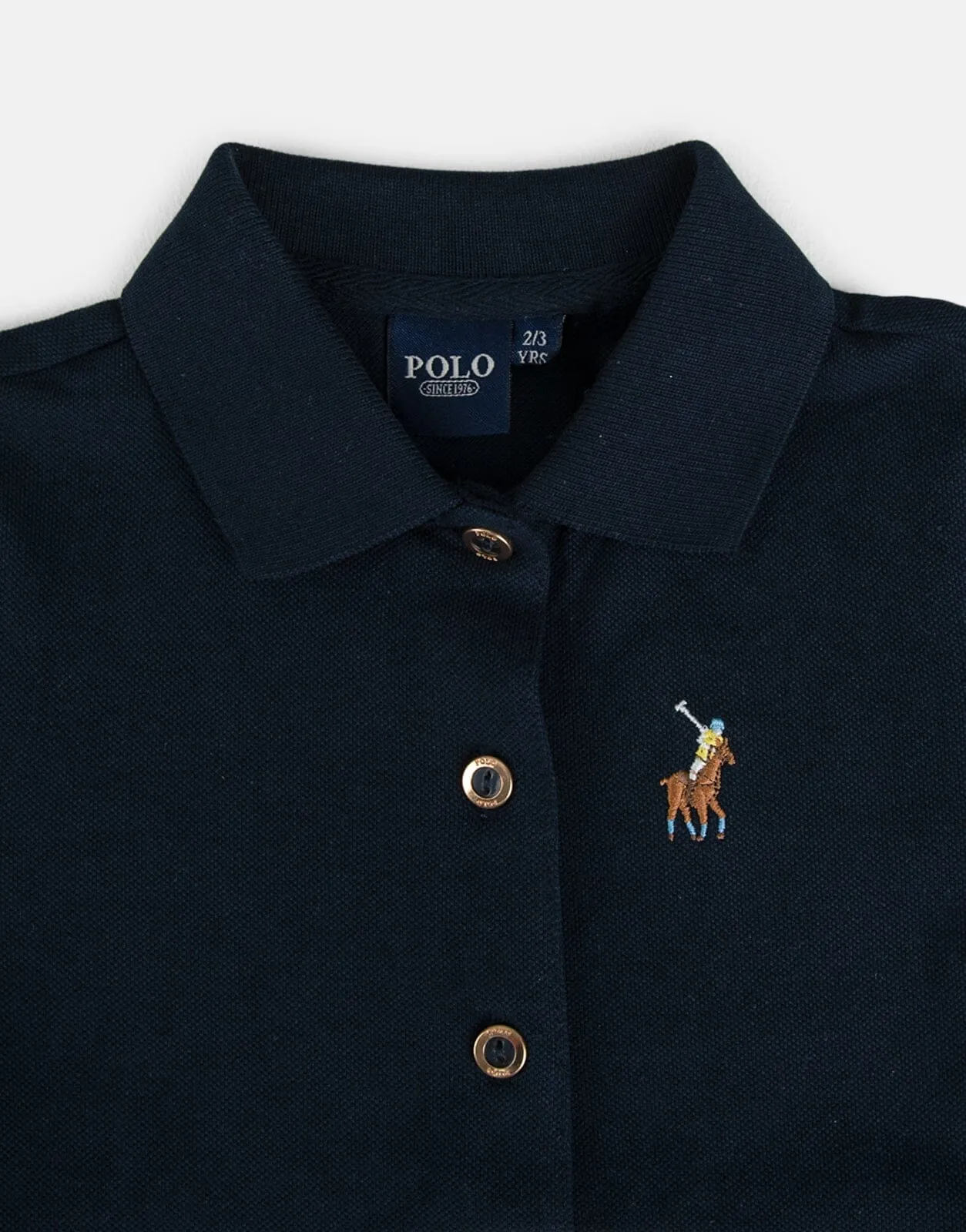 Polo Kerry Belted Shirt Dress Navy