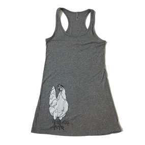 Positive Chicken Tank Dress