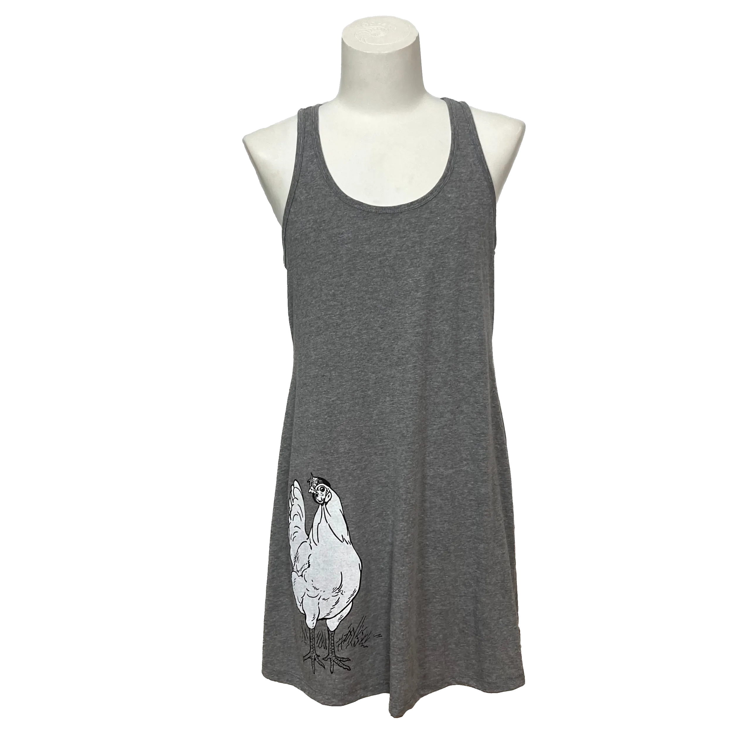 Positive Chicken Tank Dress