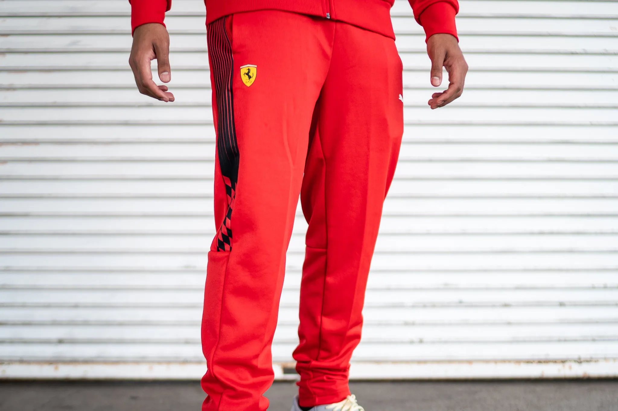 Puma Scuderia Ferrari Race T7 Men's Track Pants (Red)