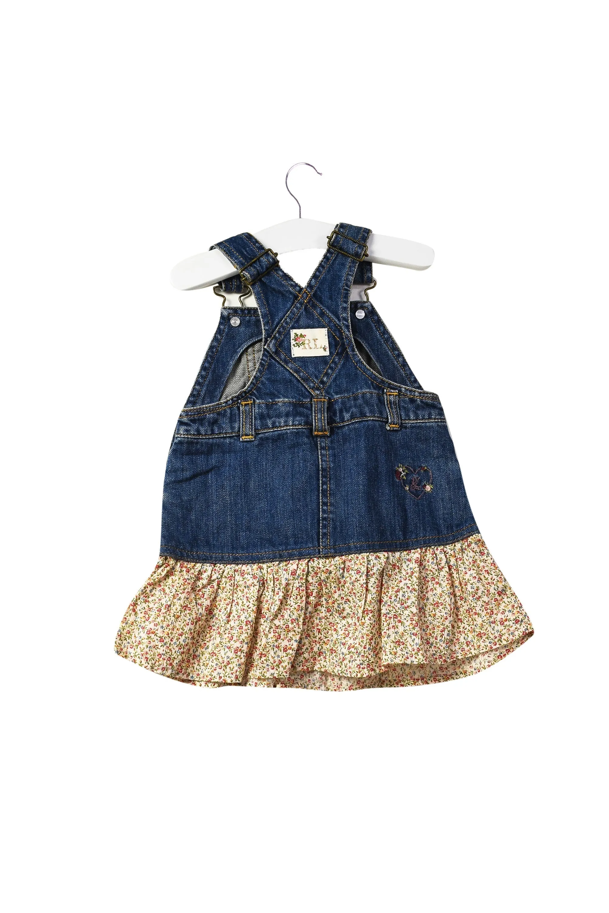 Ralph Lauren Overall Dress 6-12M