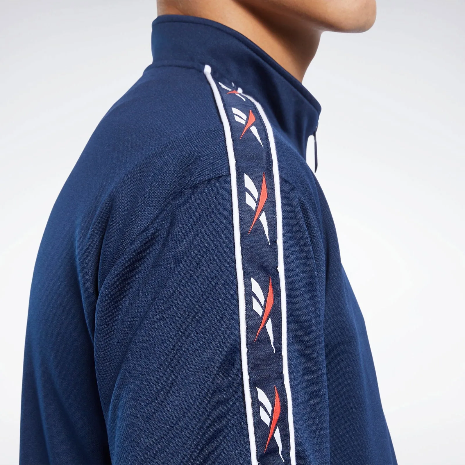 Reebok Classics Vector Tape Track Jacket - Navy