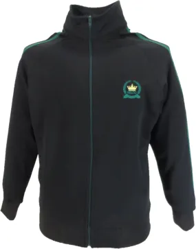 Relco Mens Black jamaica Retro Track Tops