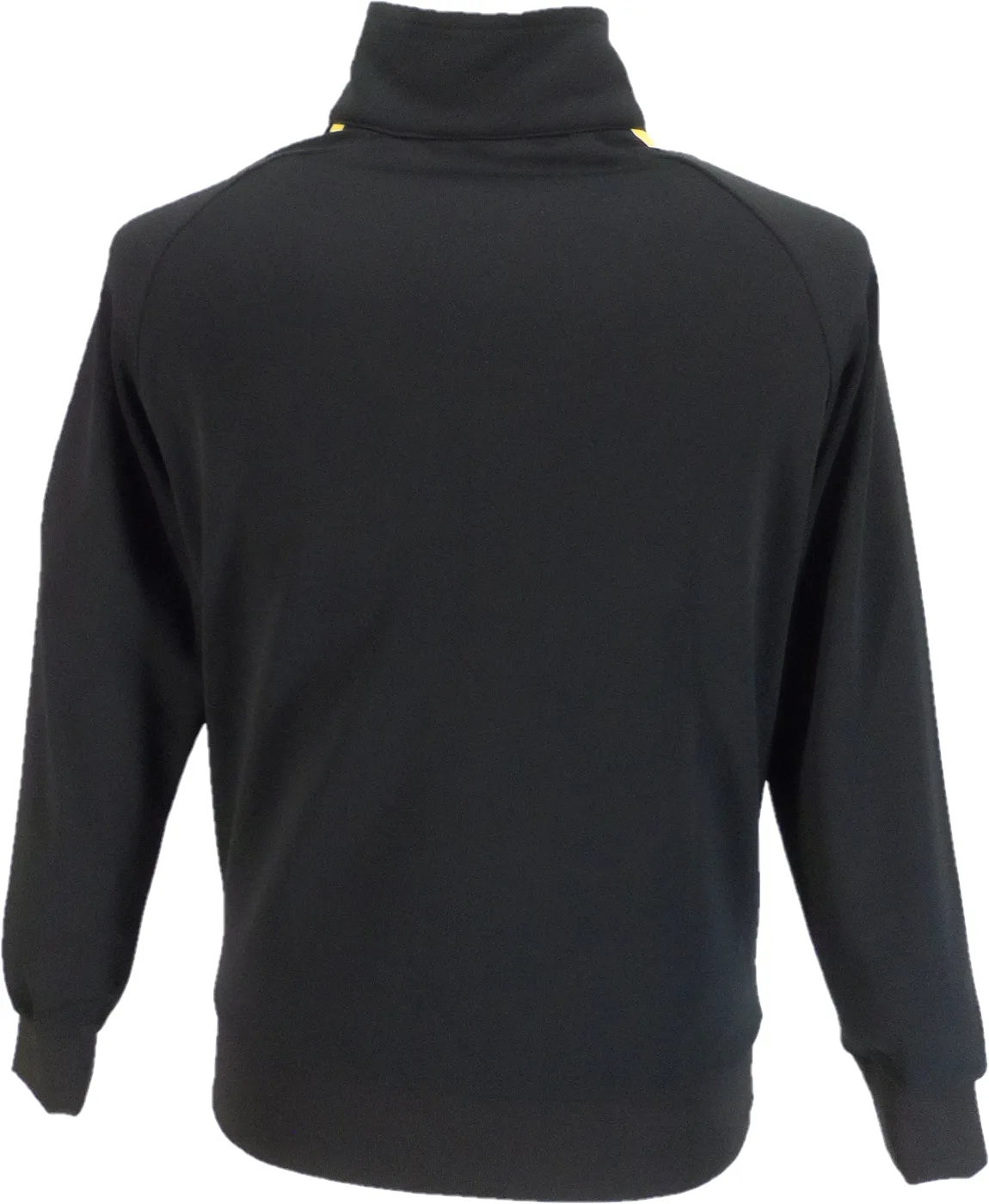 Relco Mens Black jamaica Retro Track Tops