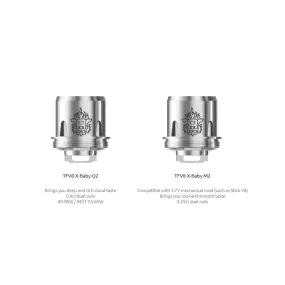 Replacement Coils for the TFV8 X-Mini (Baby Beast Brother) Tank - SmokTech