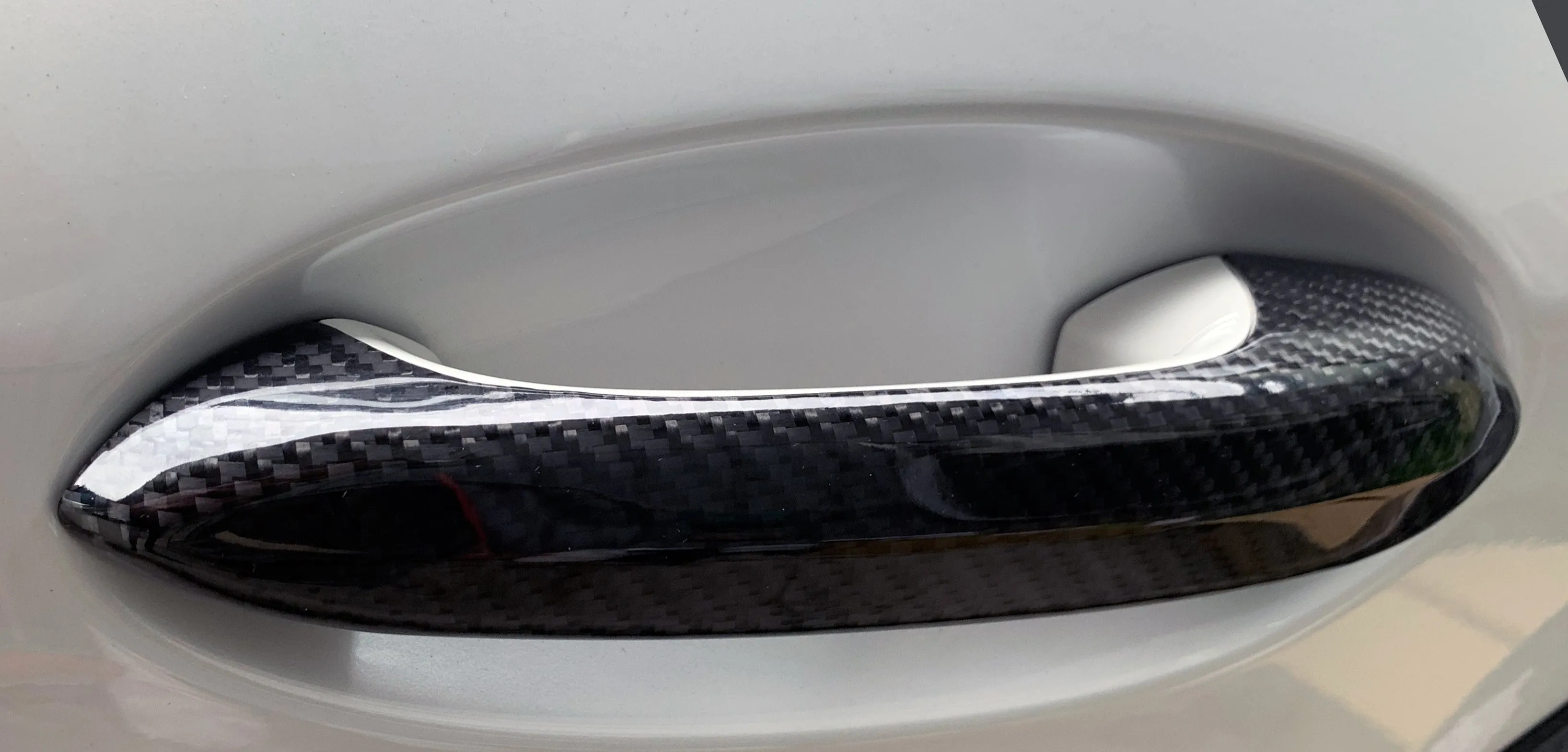 Rexpeed Dry Carbon Outer Door Handle Covers (MK5 Supra)