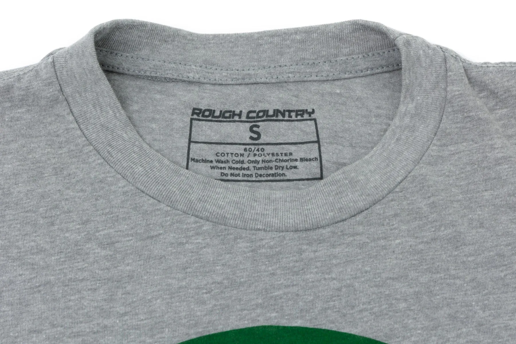 Rough Country T-Shirt - RC Mountains - Gray - 3XL