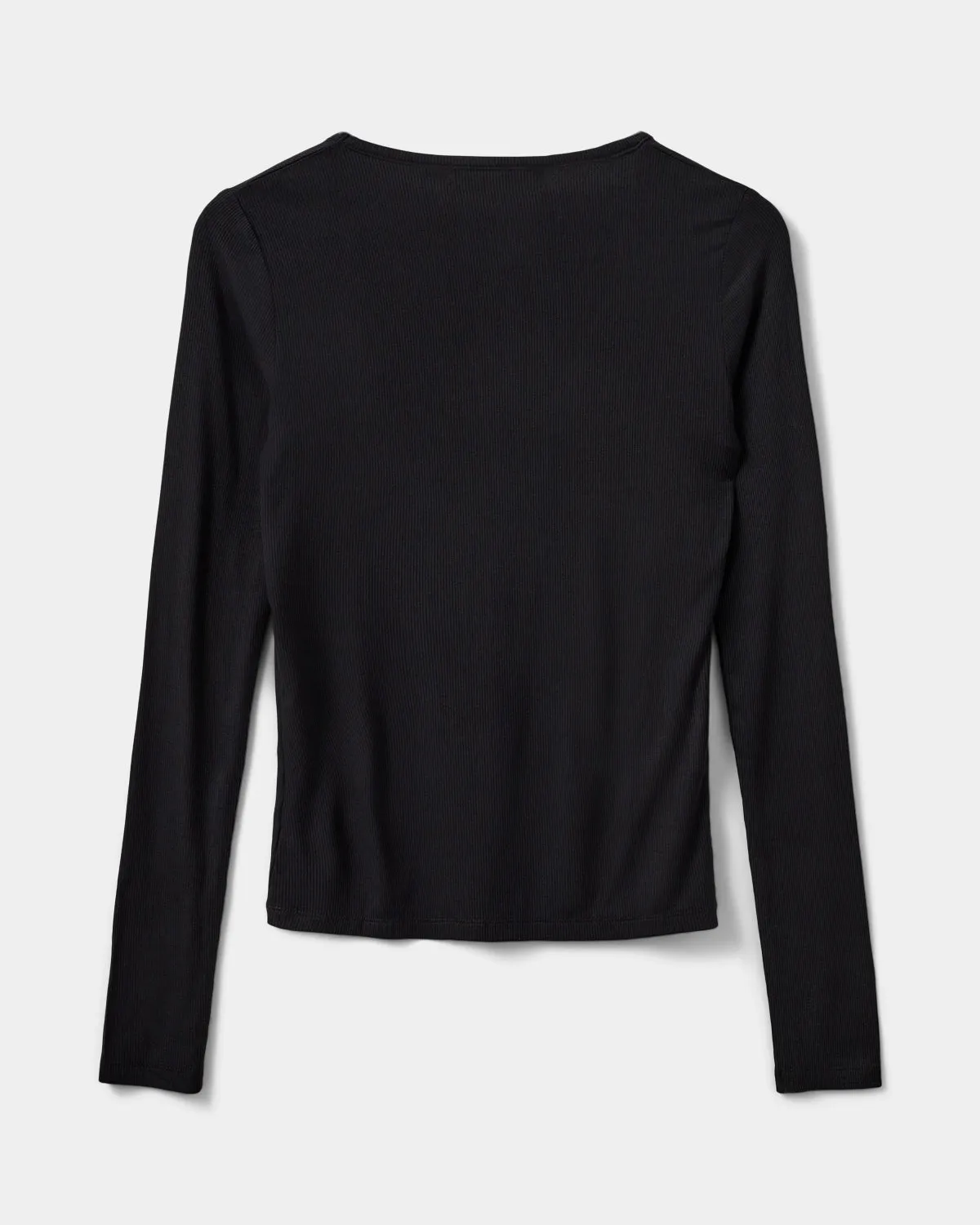 SALLYSW T-SHIRT LONG SLEEVE - Black