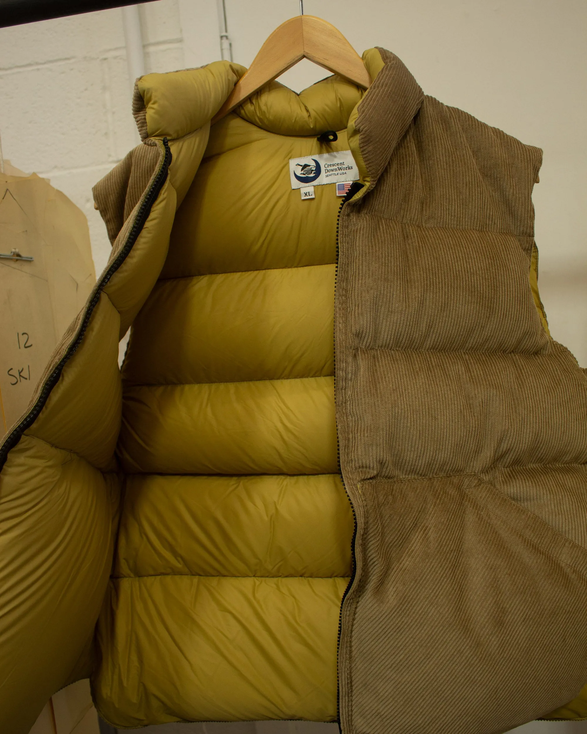 Sample Series | North By Northwest Vest | Tan Corduroy