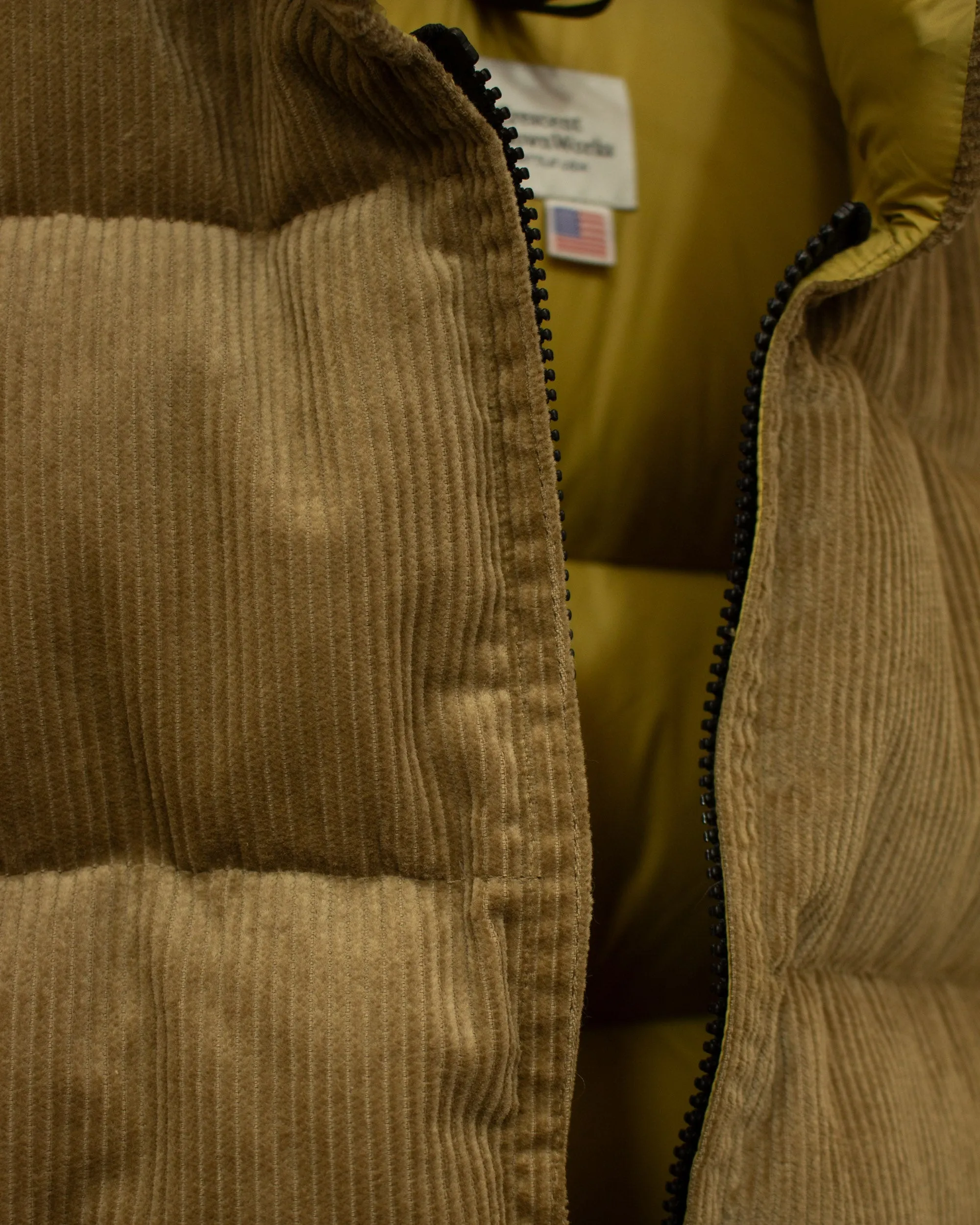 Sample Series | North By Northwest Vest | Tan Corduroy