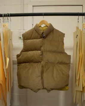 Sample Series | North By Northwest Vest | Tan Corduroy