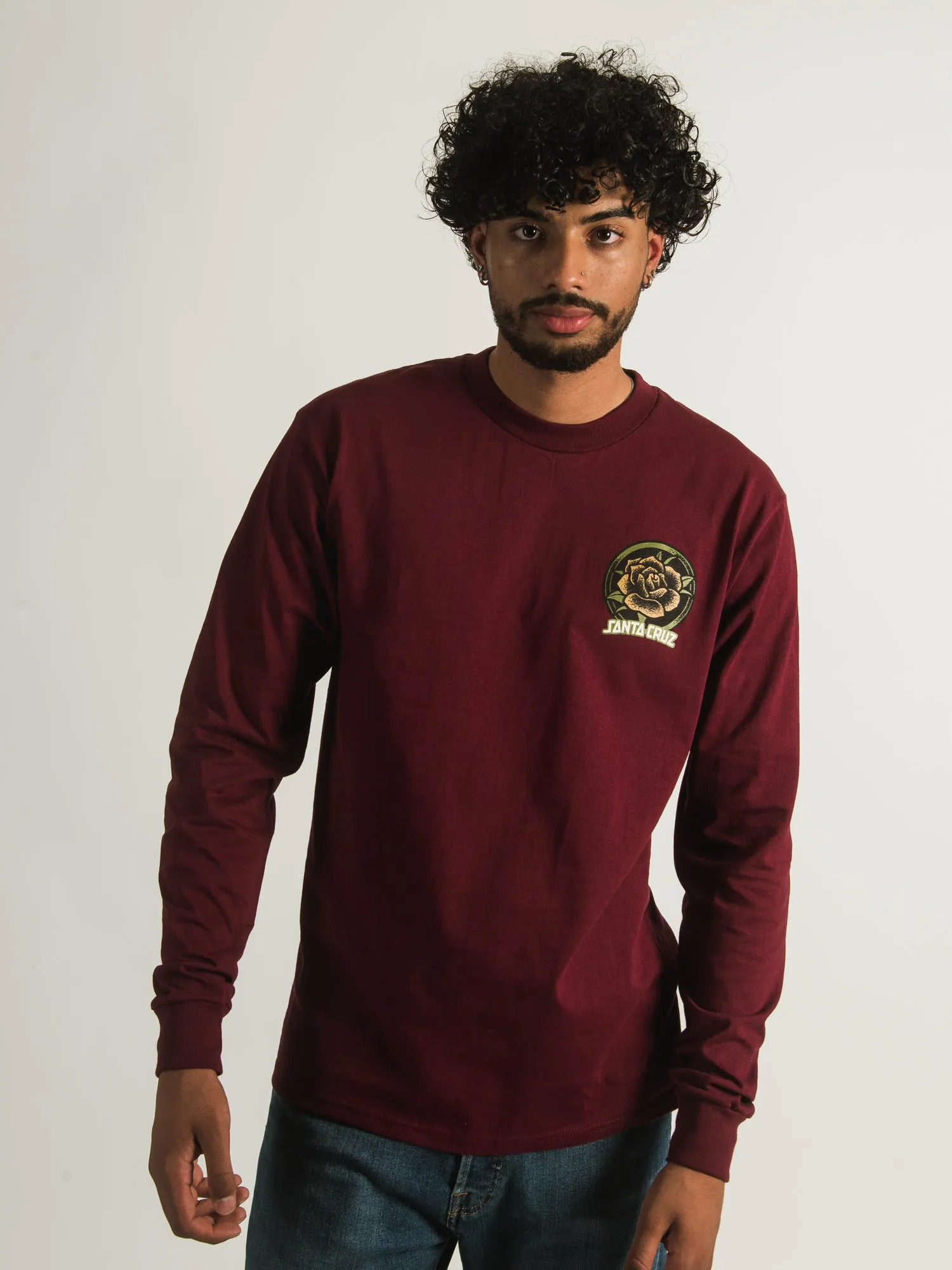 SANTA CRUZ TIL THE END HAND LONG SLEEVE TEE  - CLEARANCE