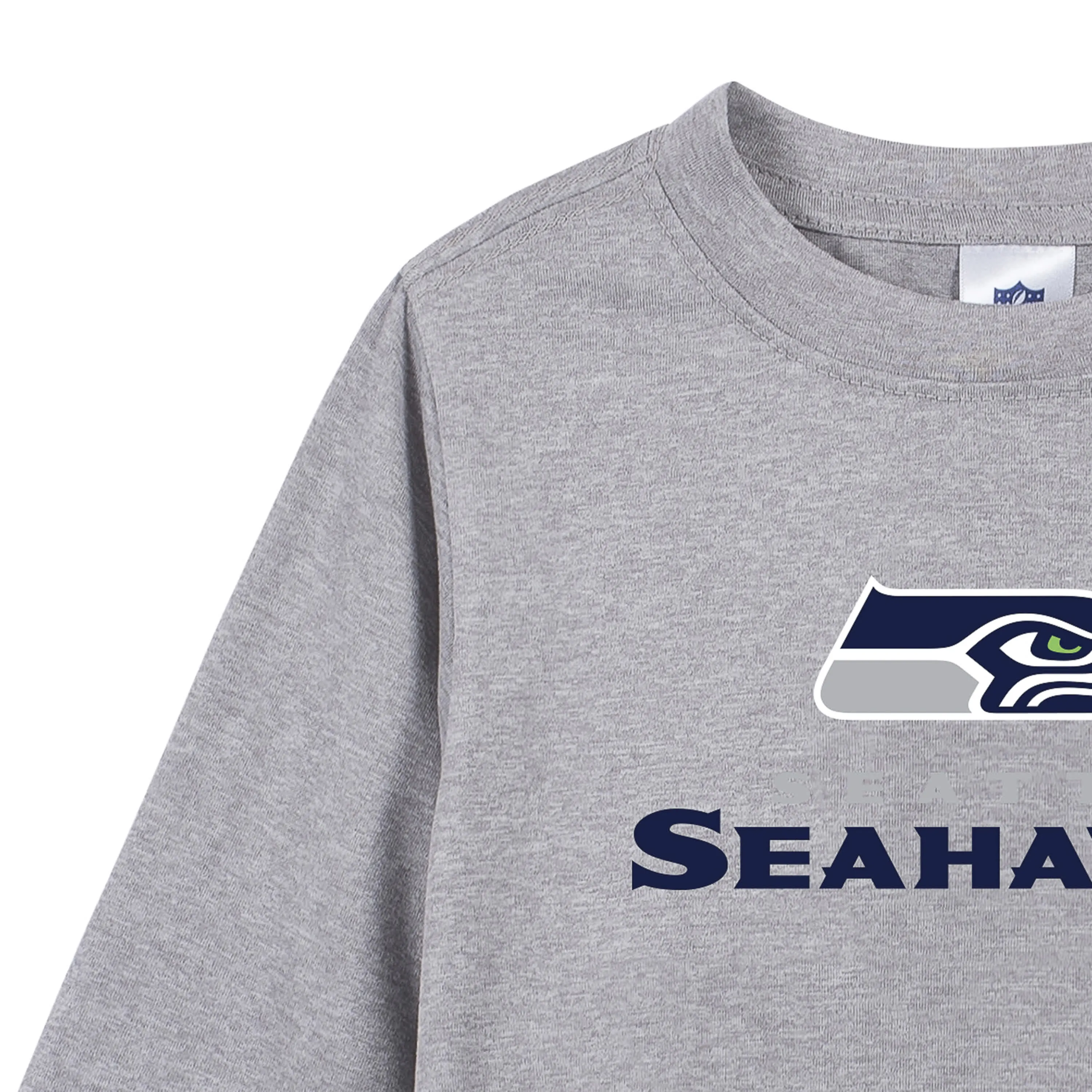 Seattle Seahawks Boys Long Sleeve Tee