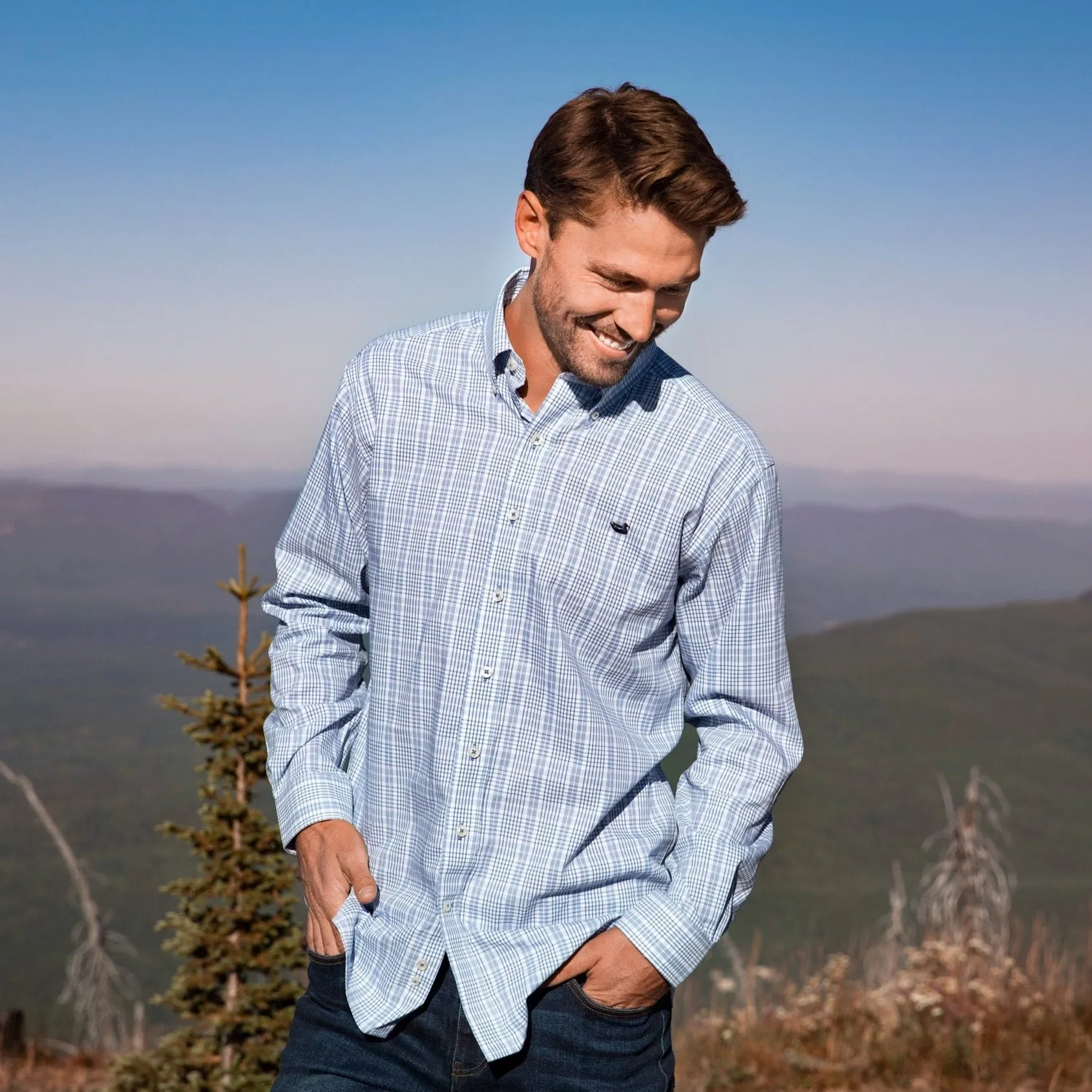 Shenandoah Performance Check Dress Shirt