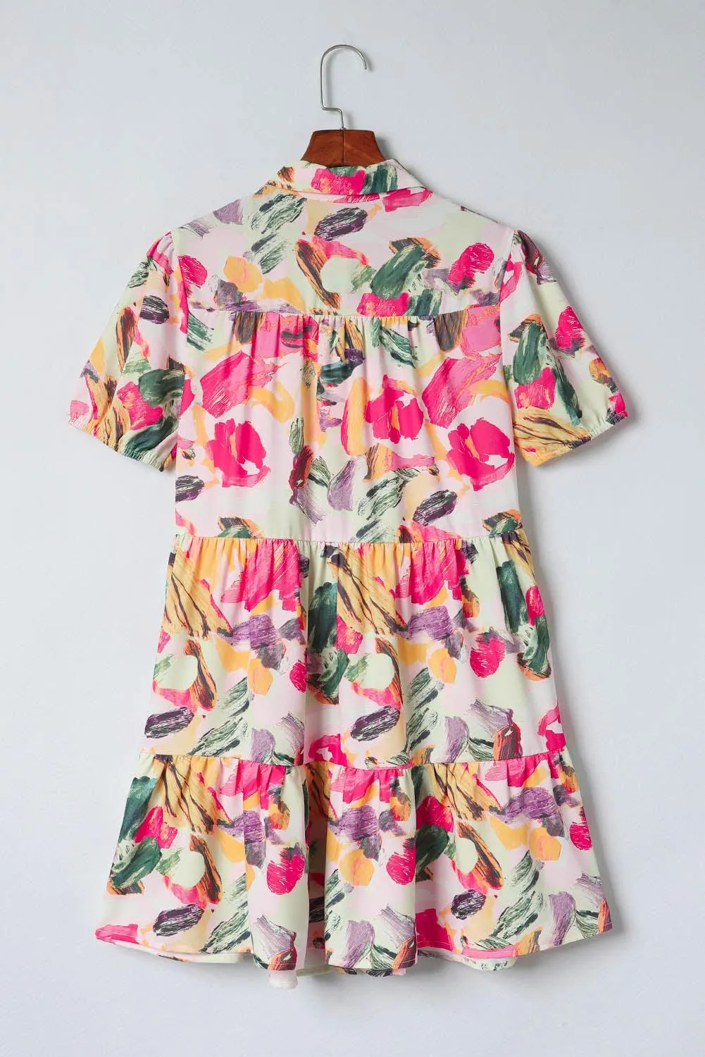 Shirt Floral Multicolor Dress