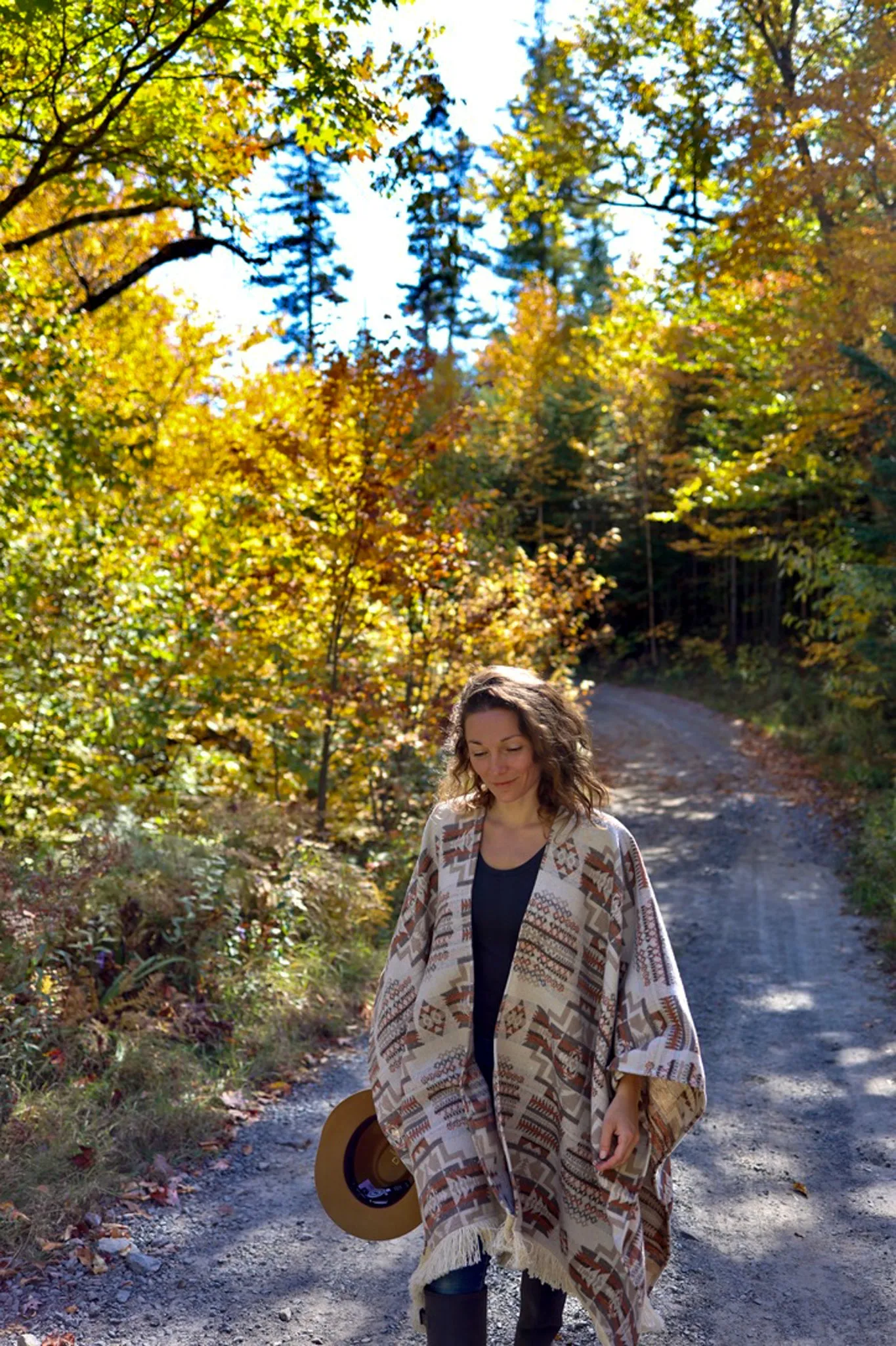 Signature Camino Blanket-Shawl - Birch