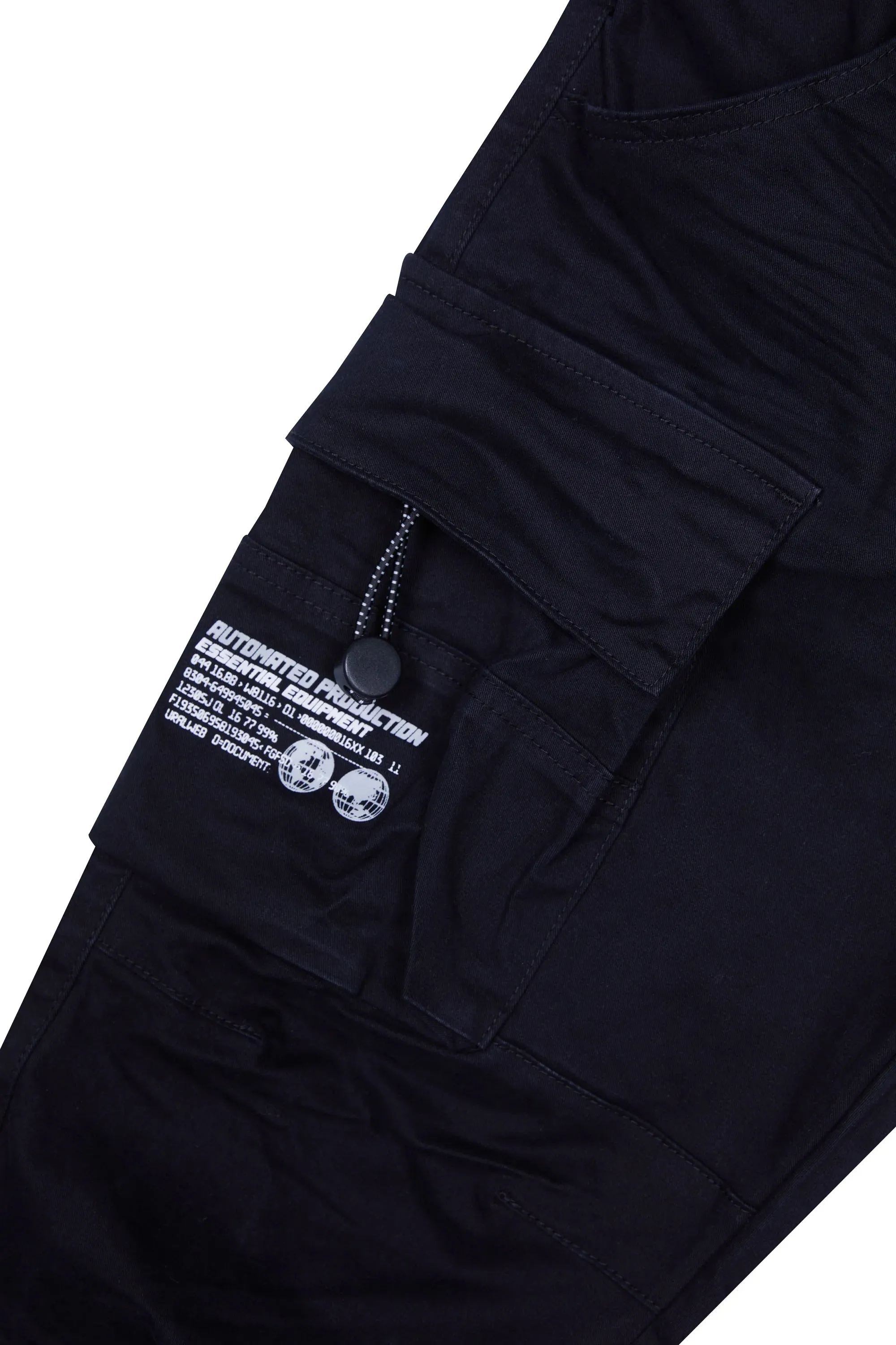 Smoke Rise - Twill Utility Overall - Black