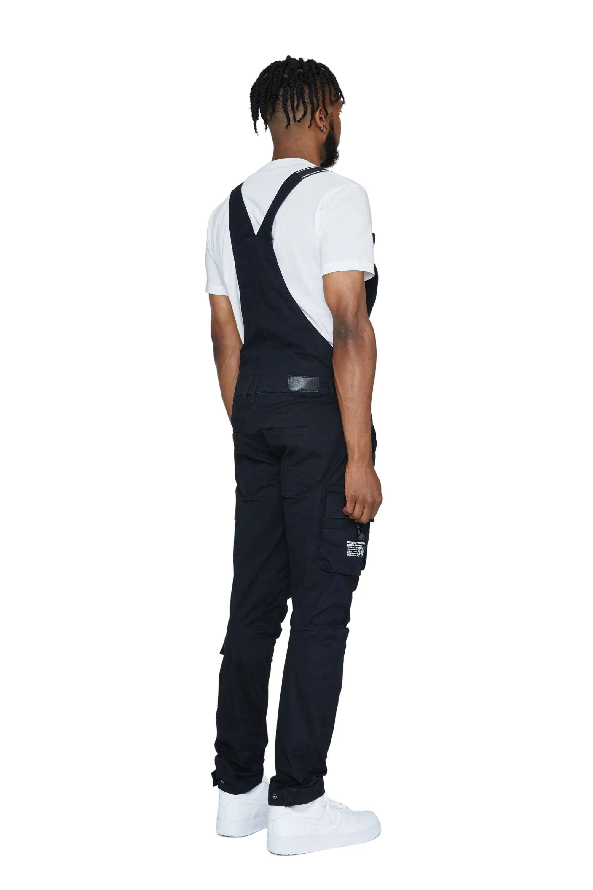 Smoke Rise - Twill Utility Overall - Black