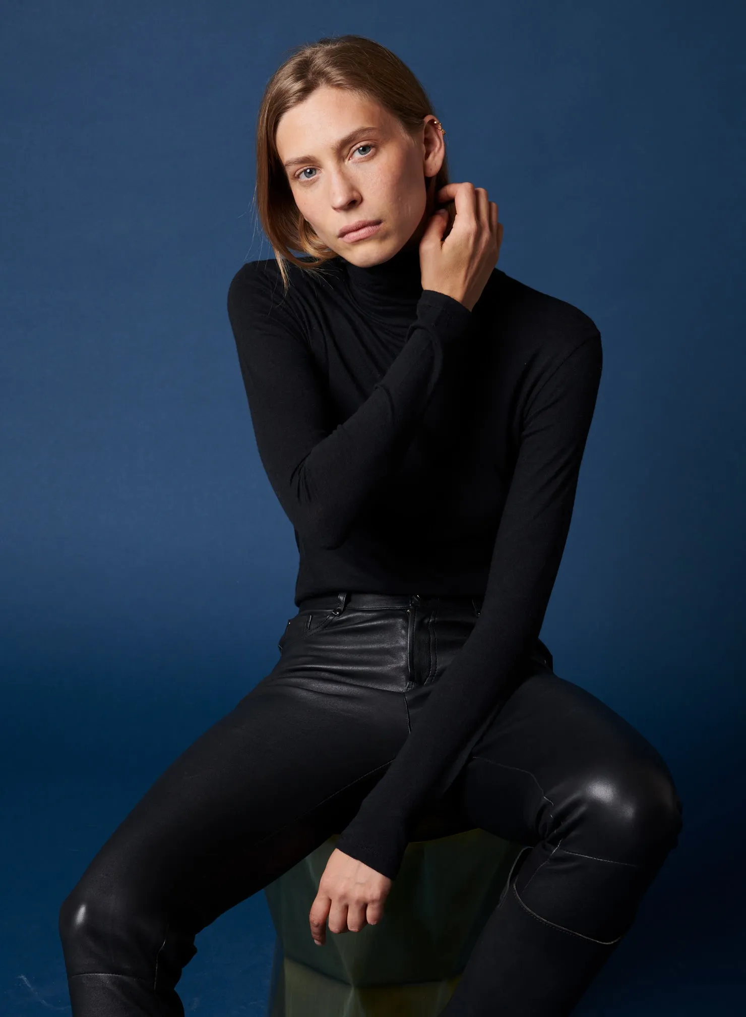 Soft Touch Long Sleeve Turtleneck