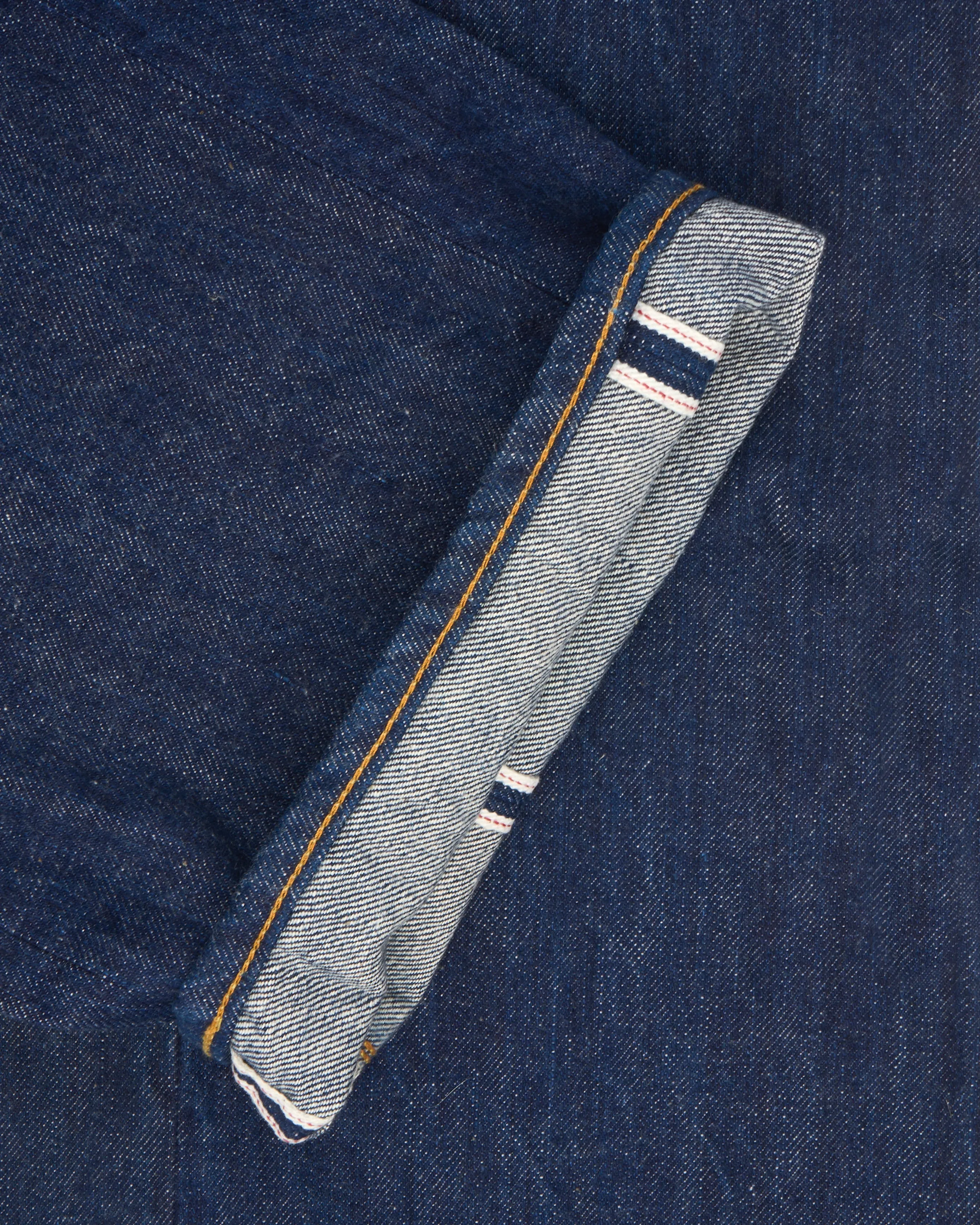 Studio D'Artisan SP-083 45th Anniversary 15oz 'Triple Selvedge' Regular Straight Mens Jeans - Indigo Onewash