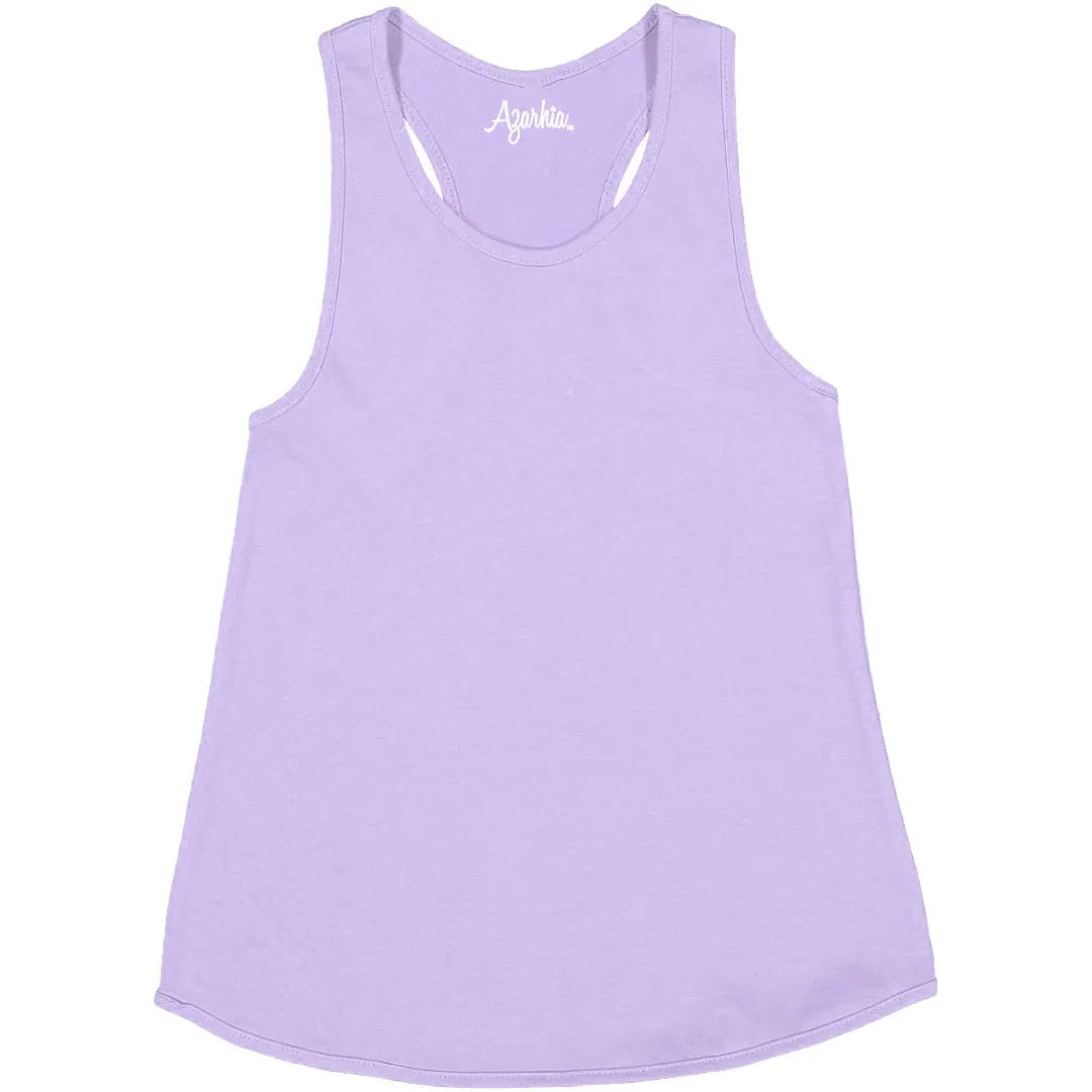 Tank Top with Racer Back in Lavender