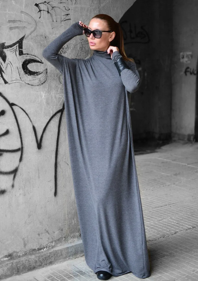 Turtleneck Maxi Dress VALENSIA