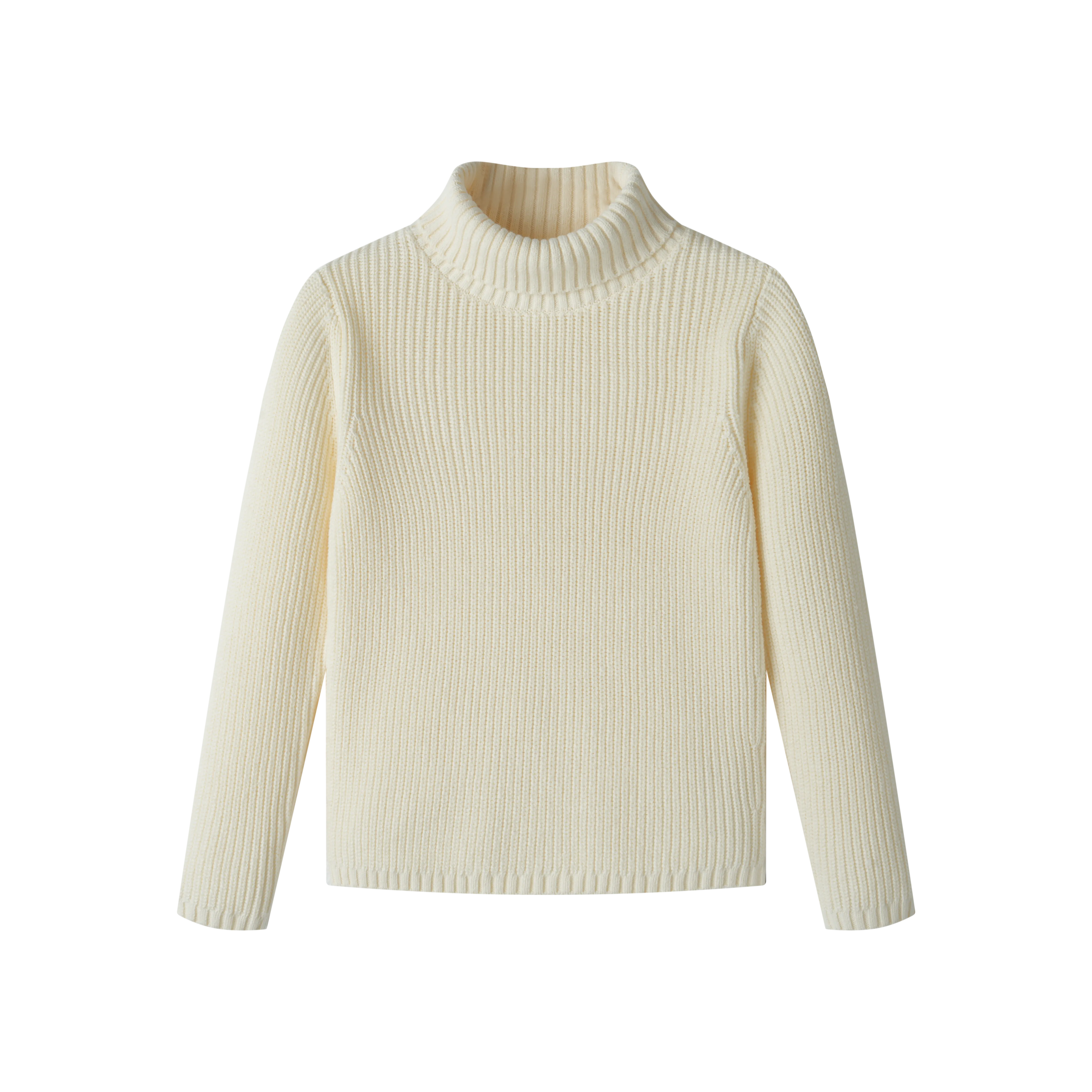 turtleneck sweater - creme