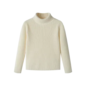 turtleneck sweater - creme