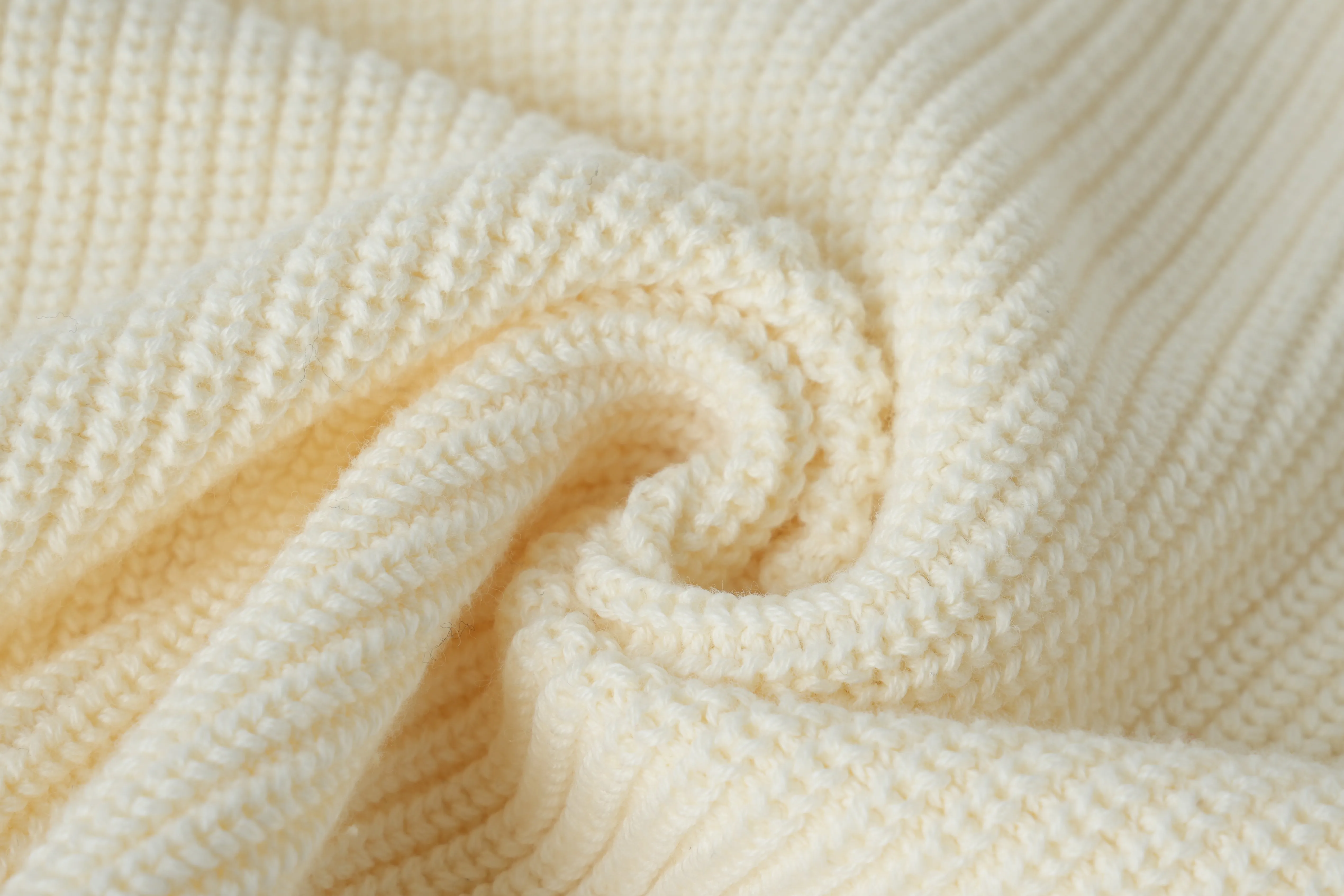 turtleneck sweater - creme