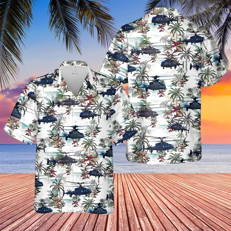 US Army Sikorsky–Boeing SB-1 Defiant Hawaiian Shirt