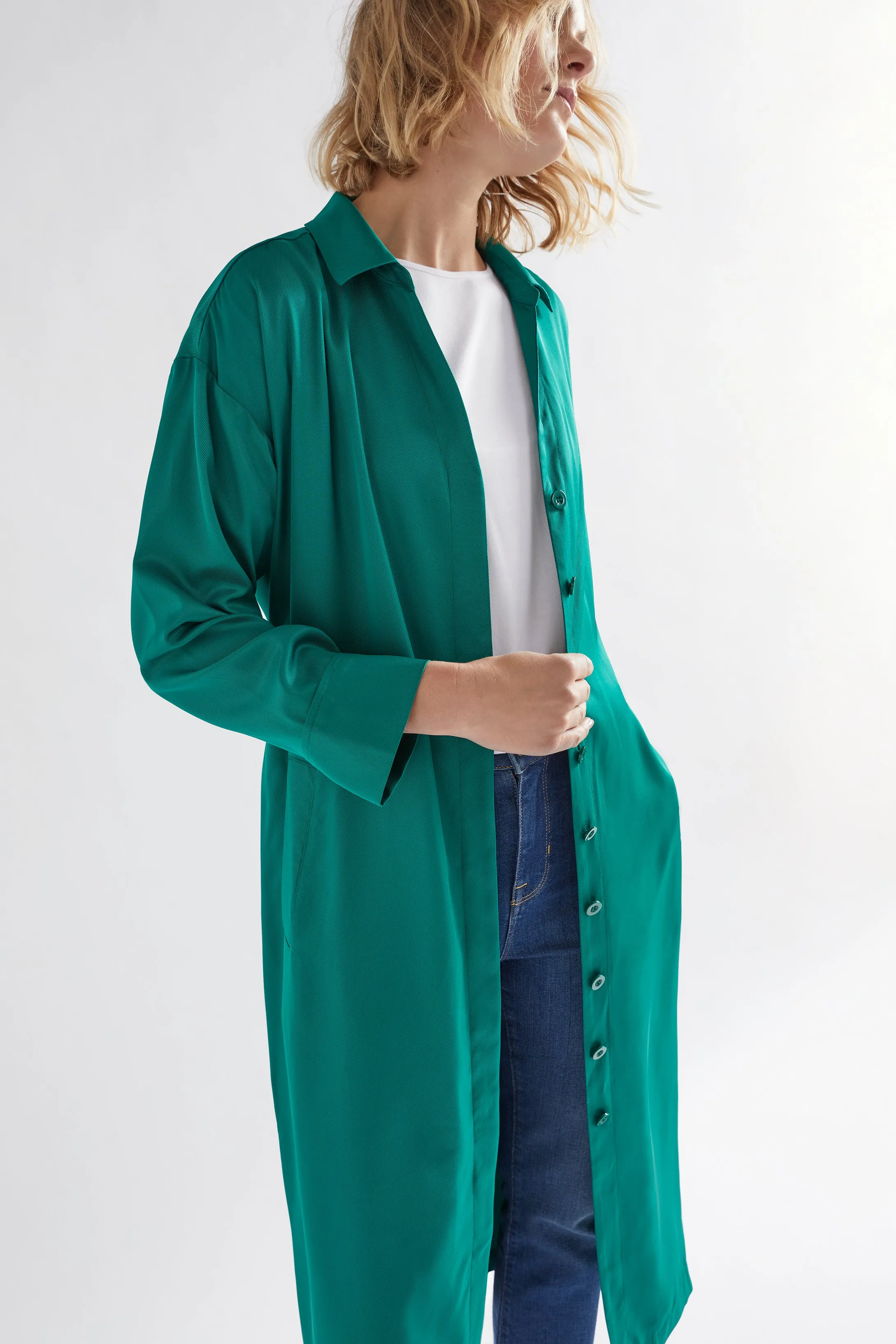 Vail Shirt Dress-Coat