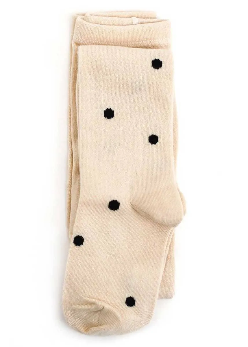 Vanilla Dot Knit Tights