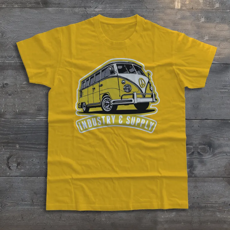 VOLKSWAGEN BUS BRAND T-SHIRT