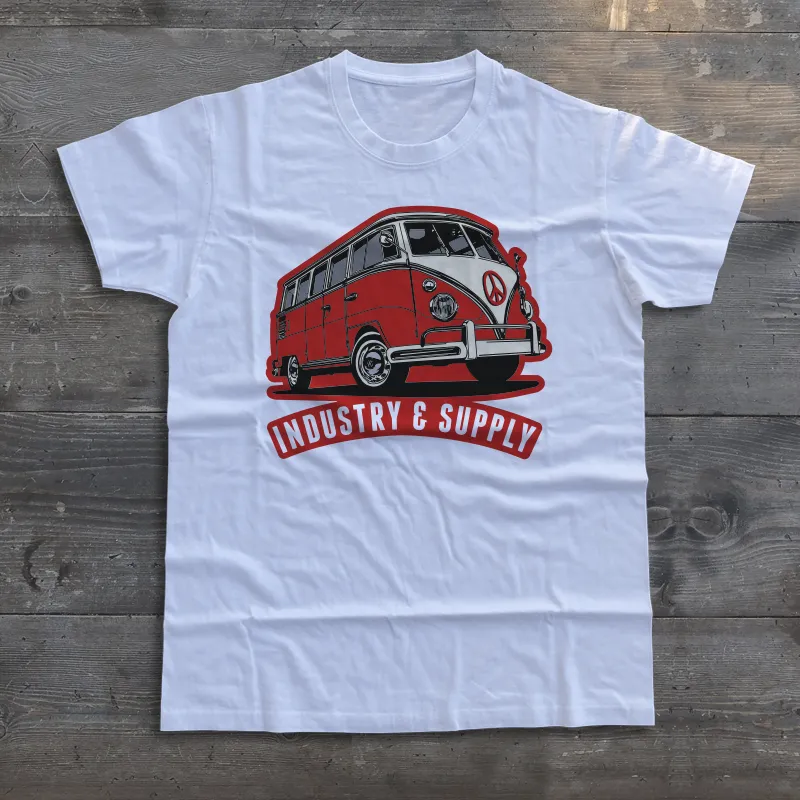 VOLKSWAGEN BUS BRAND T-SHIRT