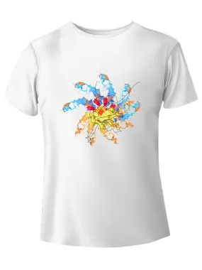 Watercolor acrobata t-shirt