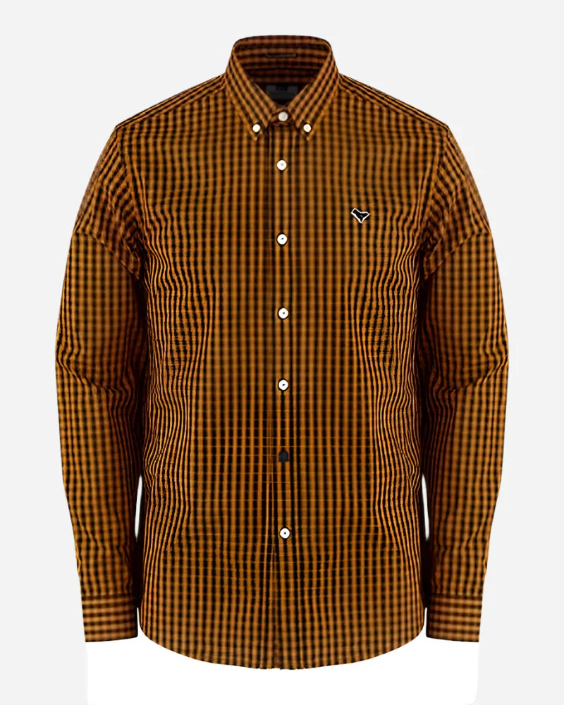 Weekend Offender MARTINEZ Shirt Gold/Navy