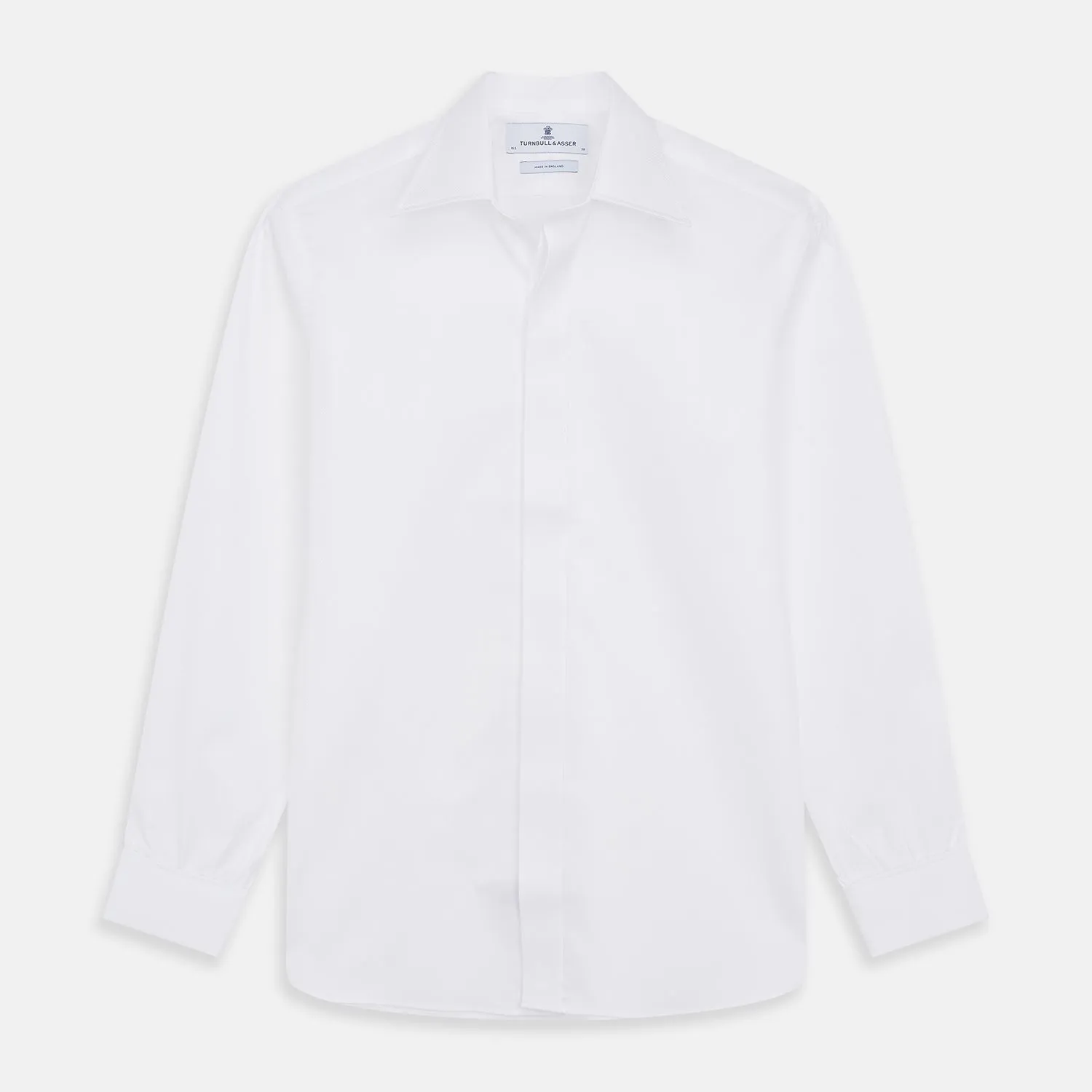 White Tailored Fit Dress Shirt