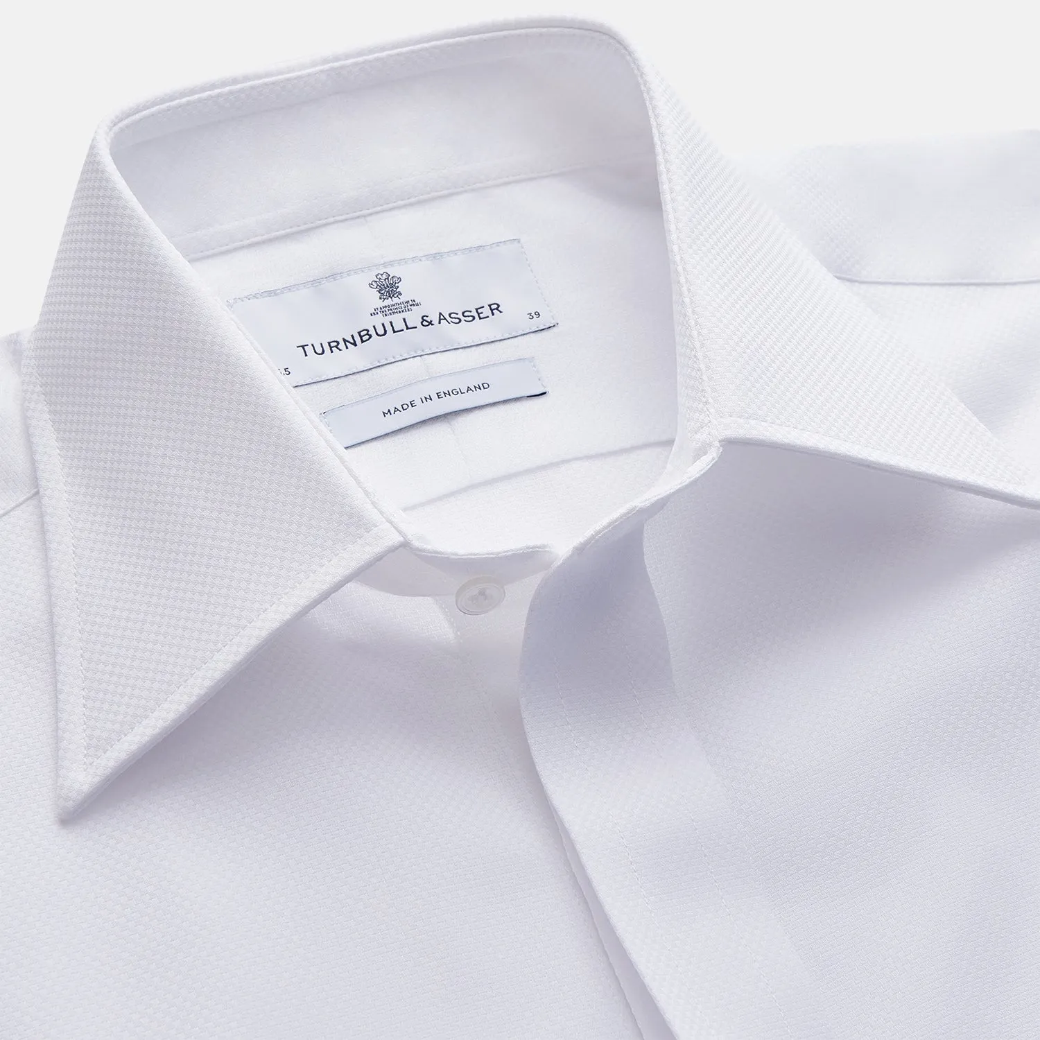 White Tailored Fit Dress Shirt