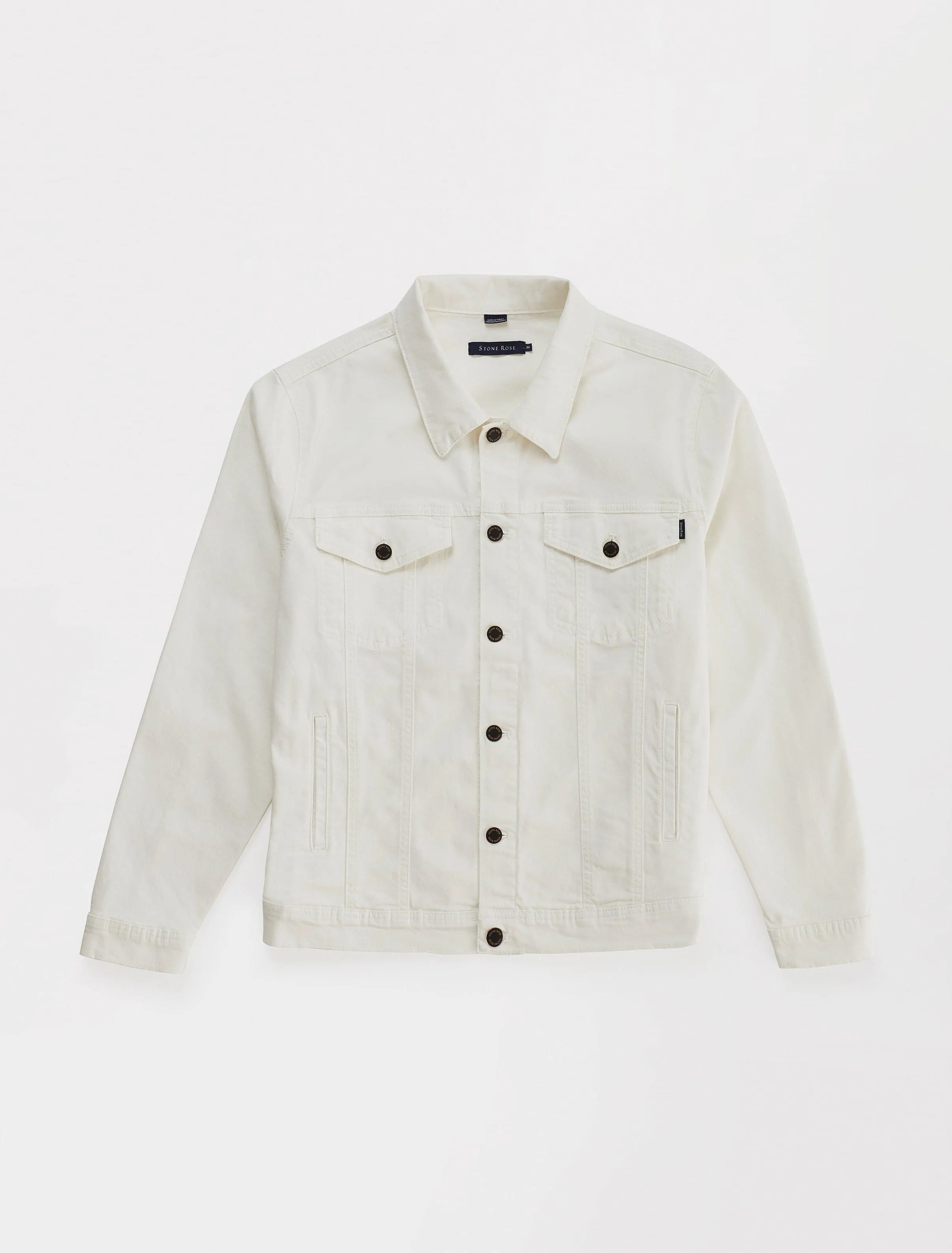 White Trucker Jacket