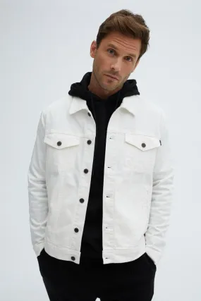 White Trucker Jacket