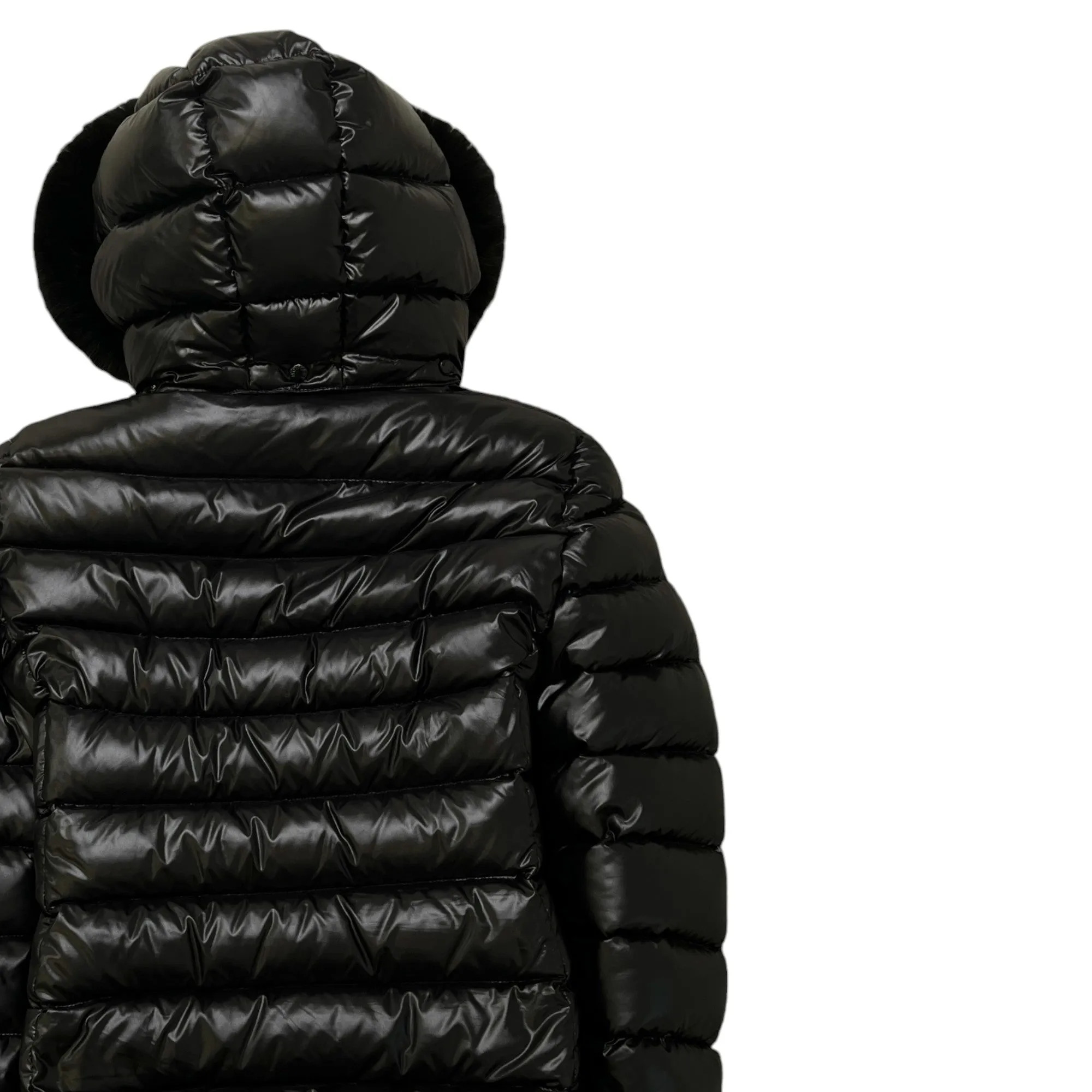 Women's Badyfur Down Jacket Black Size 3 / UK 14