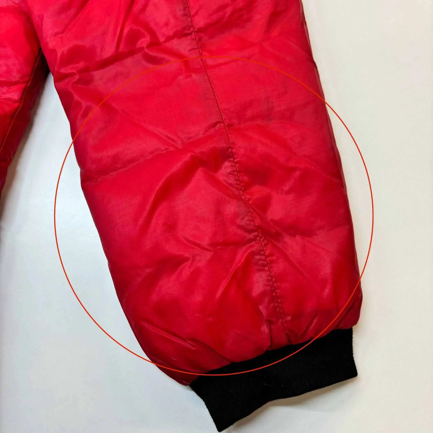 Women's Camp Hoody Down Jacket Red Size S